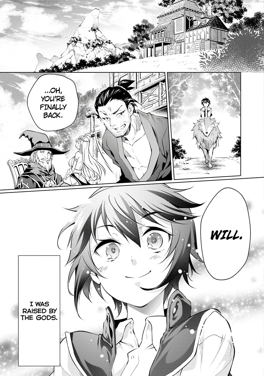 Kamigami ni Sodaterare Shimo no, Saikyou to Naru Chapter 1.1 page 16 - Chapter 1.1