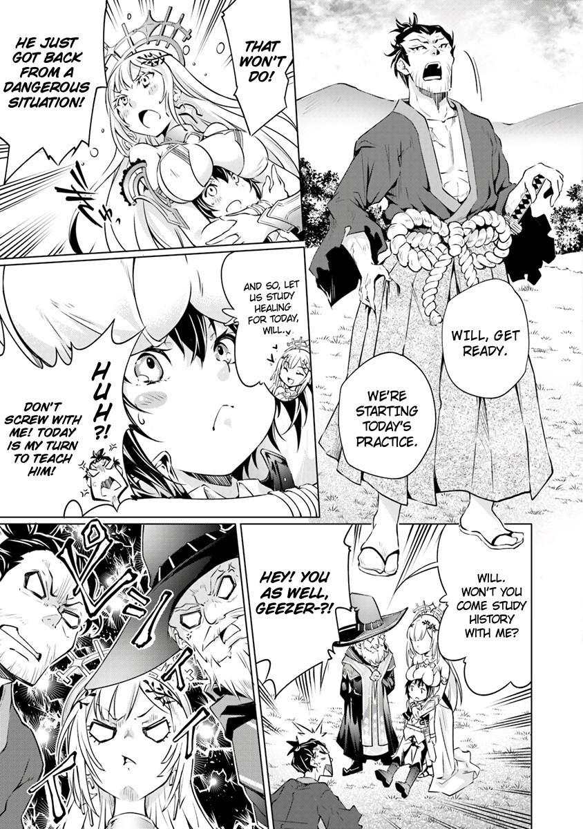 Kamigami ni Sodaterare Shimo no, Saikyou to Naru Chapter 1.1 page 18 - Chapter 1.1