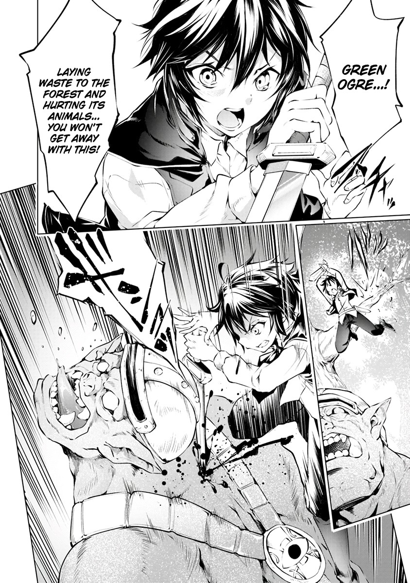 Kamigami ni Sodaterare Shimo no, Saikyou to Naru Chapter 1.1 page 7 - Chapter 1.1
