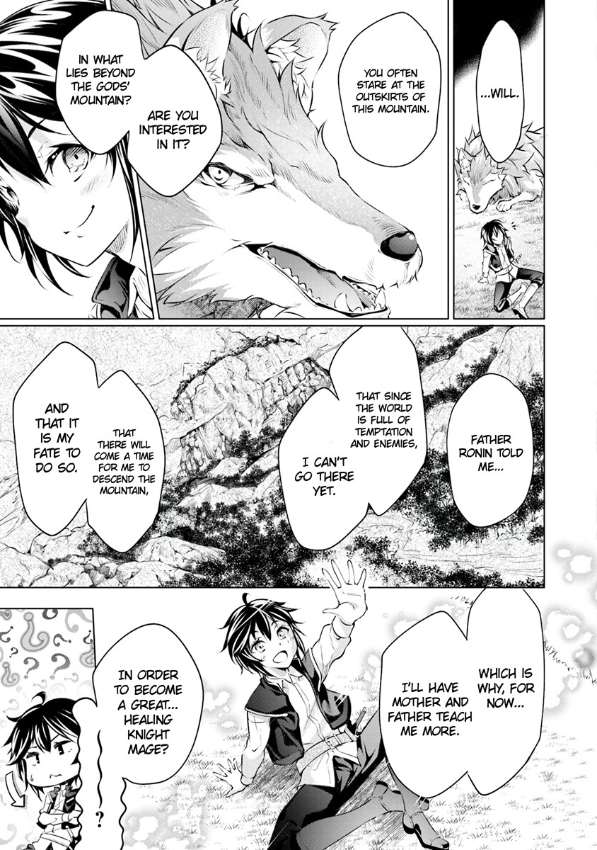 Kamigami ni Sodaterare Shimo no, Saikyou to Naru Chapter 1.2 page 18 - Chapter 1.2
