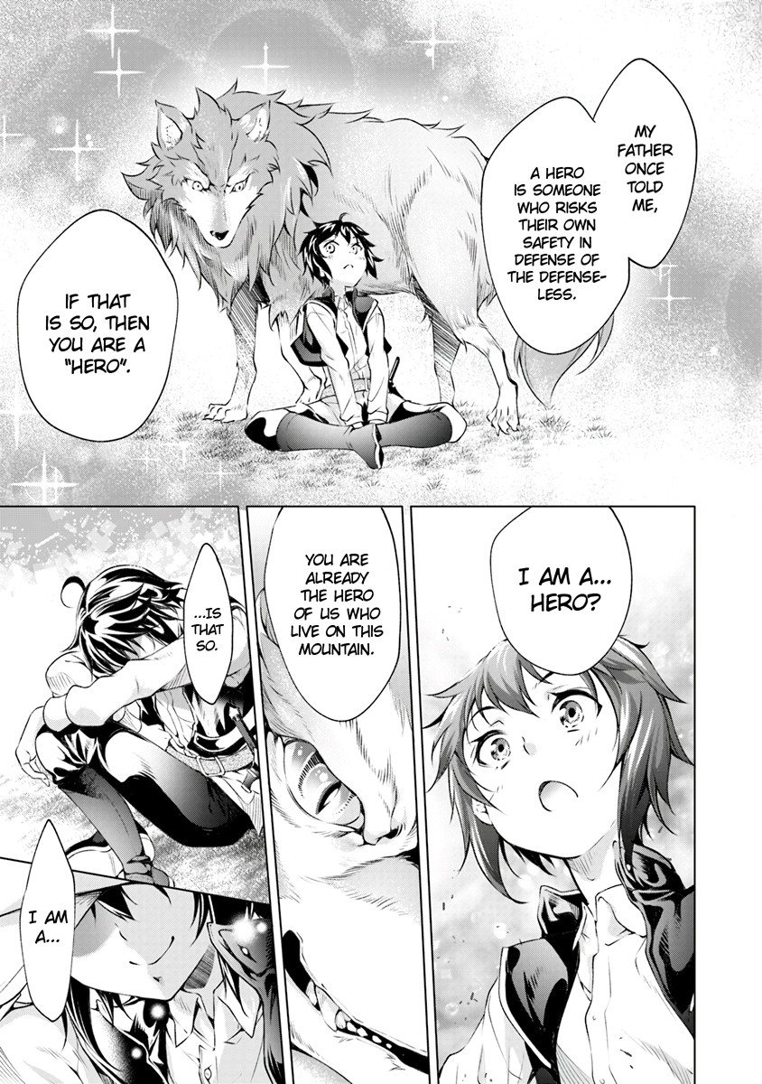 Kamigami ni Sodaterare Shimo no, Saikyou to Naru Chapter 1.2 page 20 - Chapter 1.2