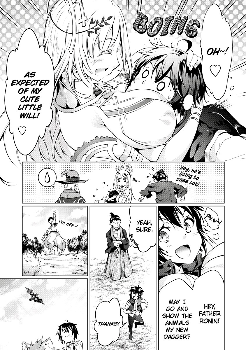 Kamigami ni Sodaterare Shimo no, Saikyou to Naru Chapter 1.2 page 4 - Chapter 1.2