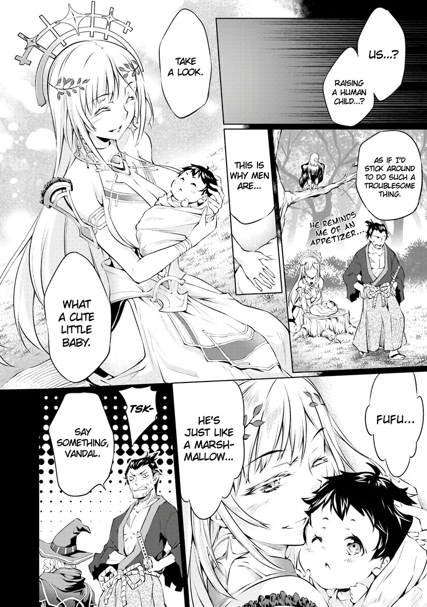 Kamigami ni Sodaterare Shimo no, Saikyou to Naru Chapter 1.2 page 7 - Chapter 1.2