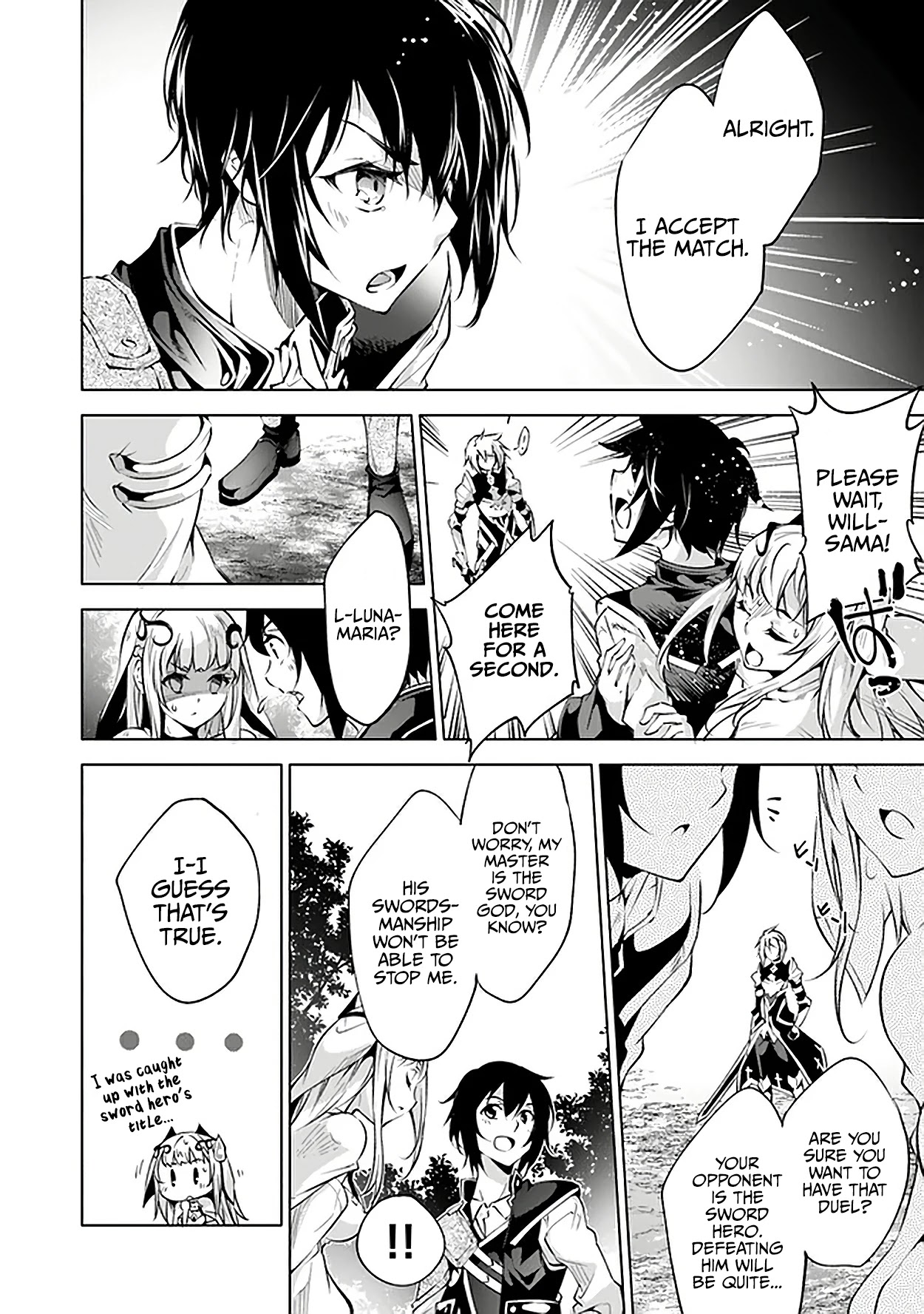 Kamigami ni Sodaterare Shimo no, Saikyou to Naru Chapter 11 page 3 - Chapter 11