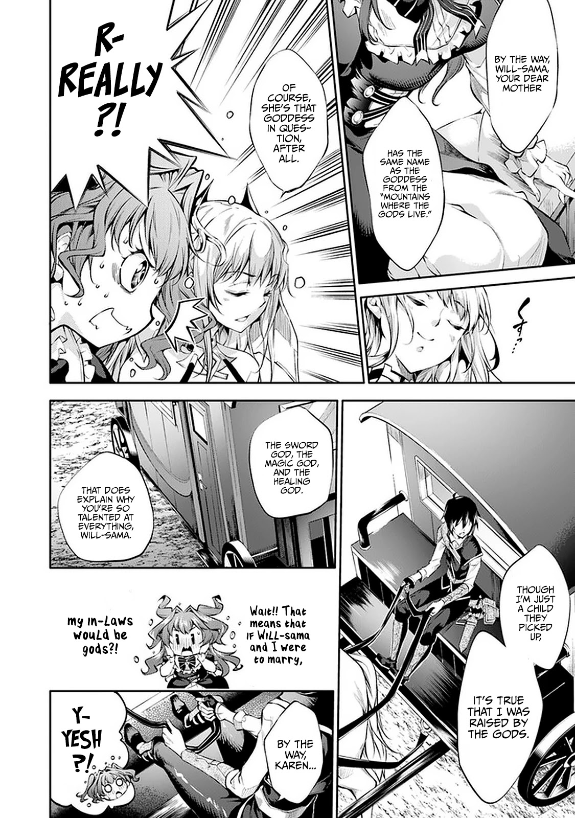 Kamigami ni Sodaterare Shimo no, Saikyou to Naru Chapter 13 page 7 - Chapter 13
