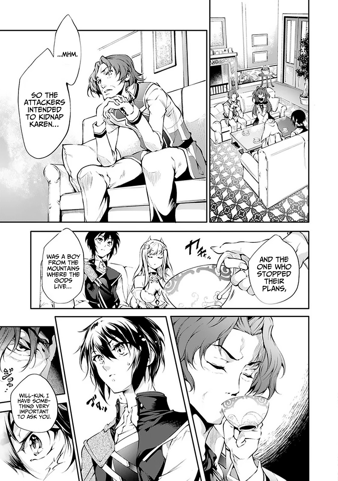 Kamigami ni Sodaterare Shimo no, Saikyou to Naru Chapter 14 page 9 - Chapter 14