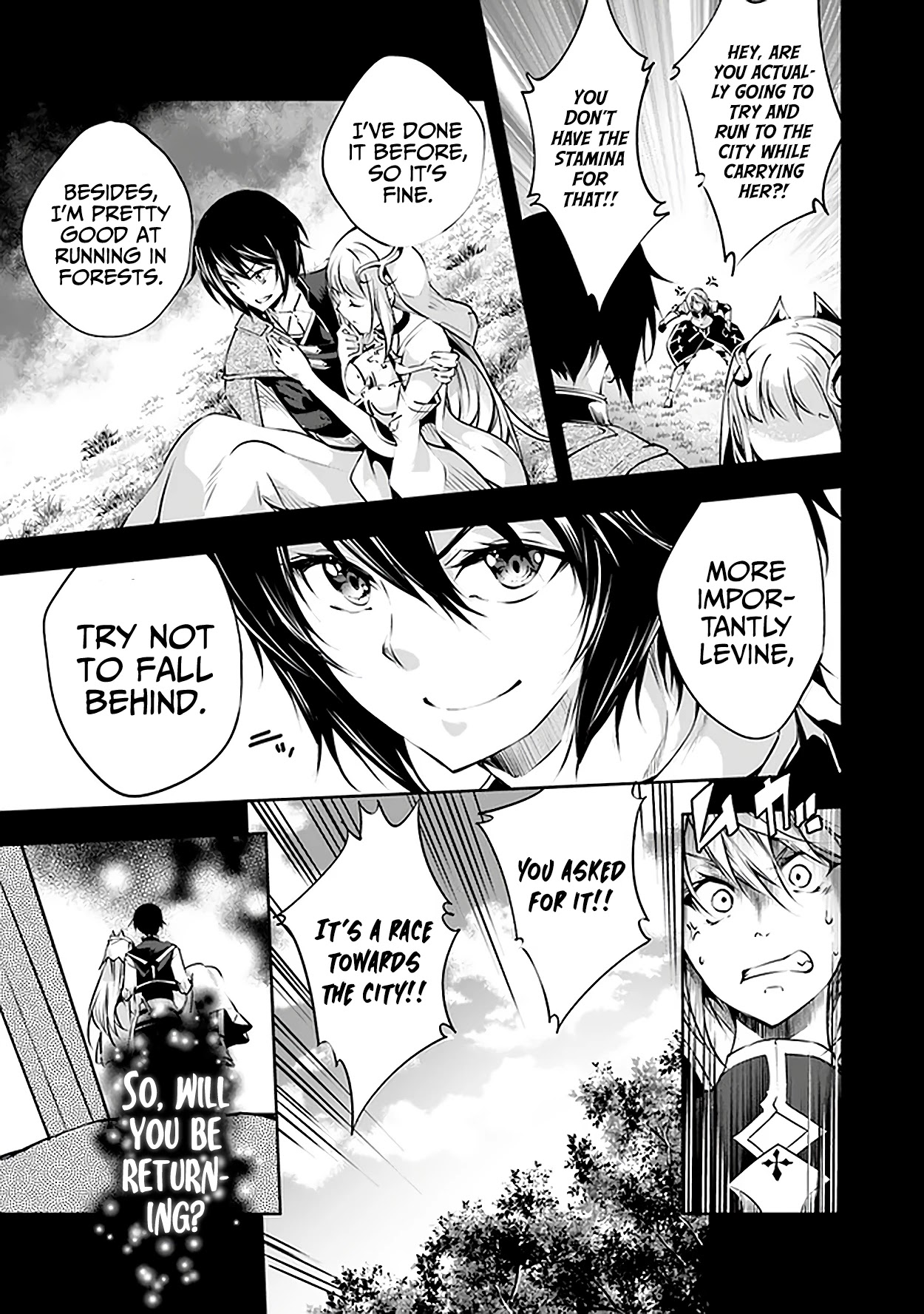 Kamigami ni Sodaterare Shimo no, Saikyou to Naru Chapter 17 page 23 - Chapter 17