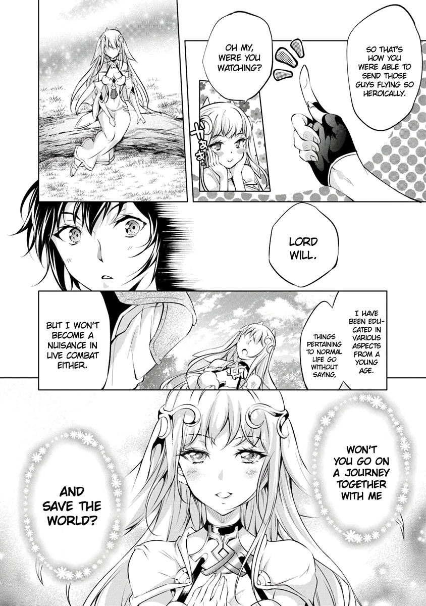 Kamigami ni Sodaterare Shimo no, Saikyou to Naru Chapter 3 page 22 - Chapter 3