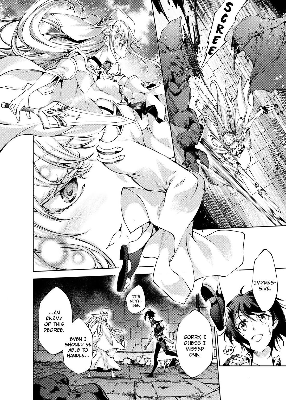 Kamigami ni Sodaterare Shimo no, Saikyou to Naru Chapter 30 page 4 - Chapter 30