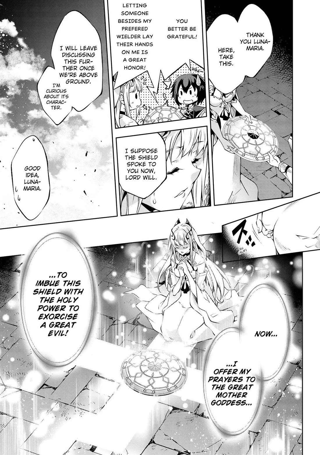 Kamigami ni Sodaterare Shimo no, Saikyou to Naru Chapter 33 page 13 - Chapter 33
