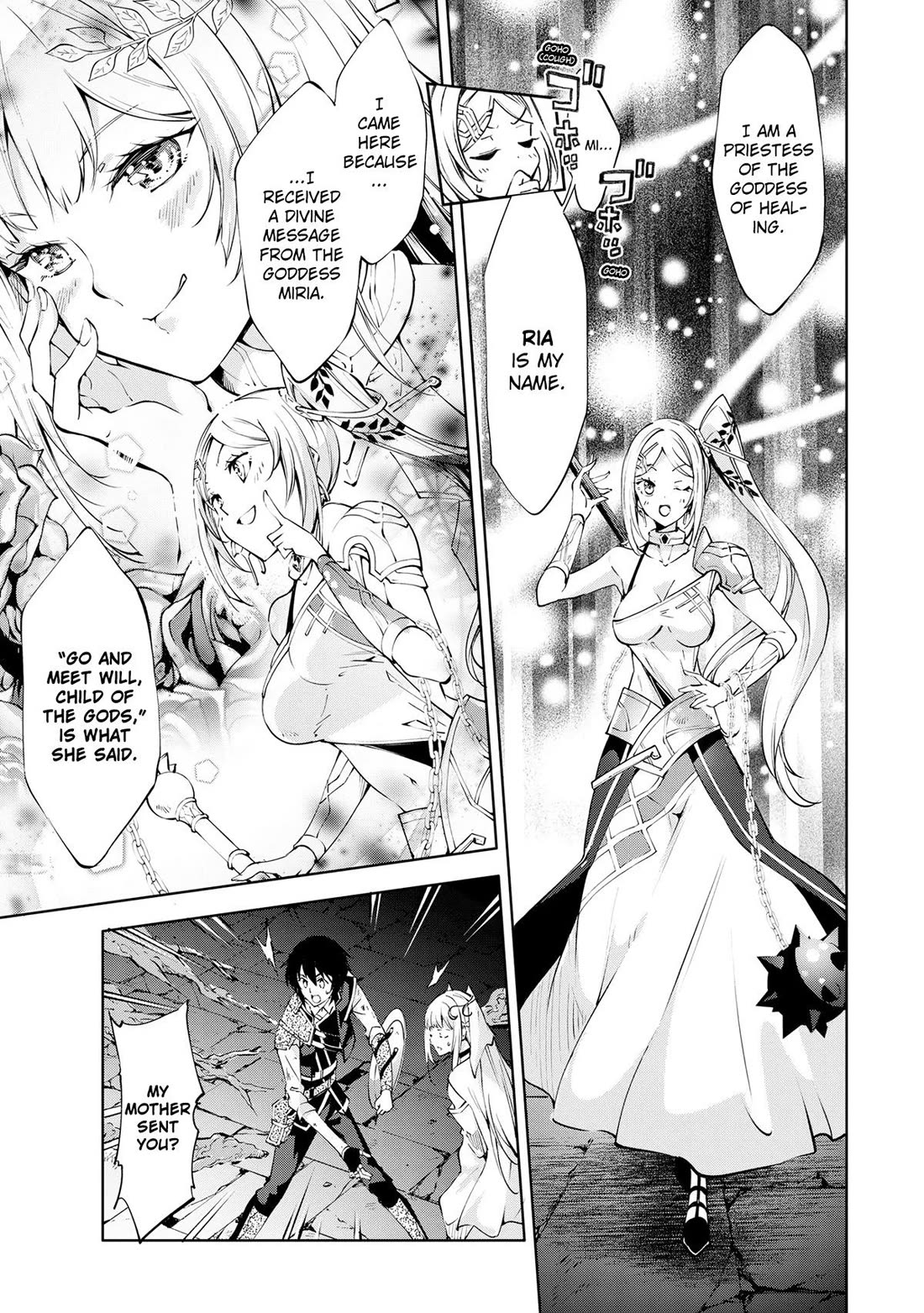 Kamigami ni Sodaterare Shimo no, Saikyou to Naru Chapter 34 page 10 - Chapter 34