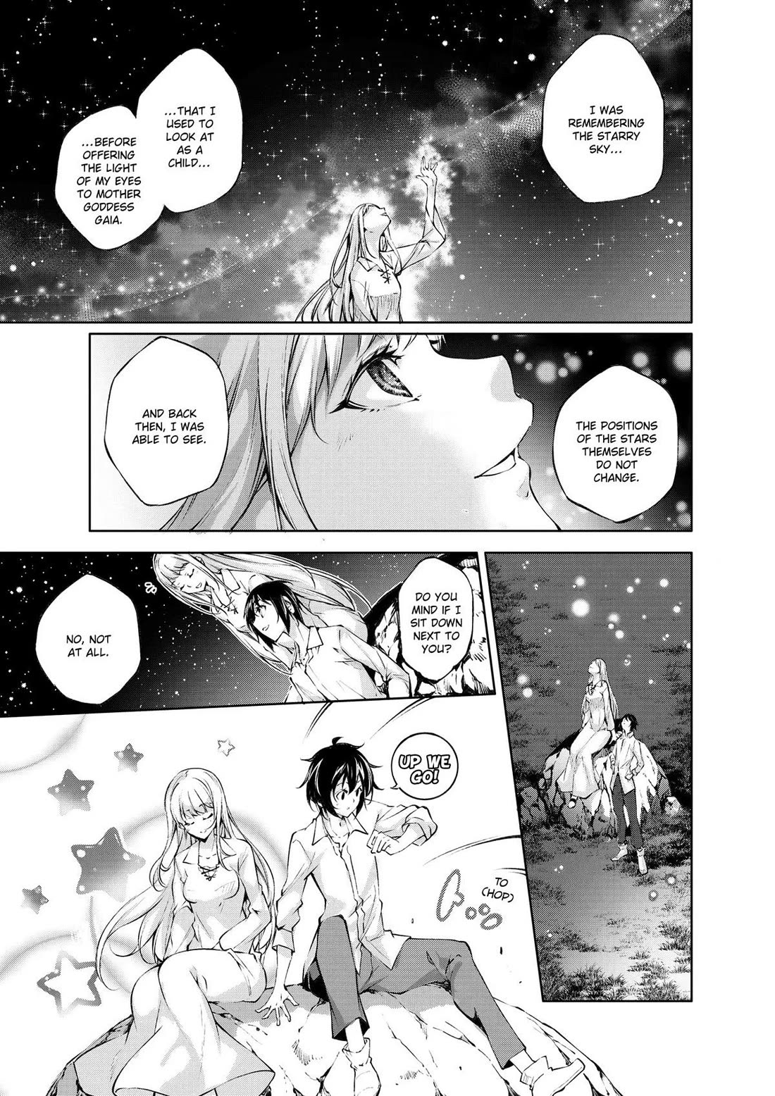 Kamigami ni Sodaterare Shimo no, Saikyou to Naru Chapter 35 page 3 - Chapter 35
