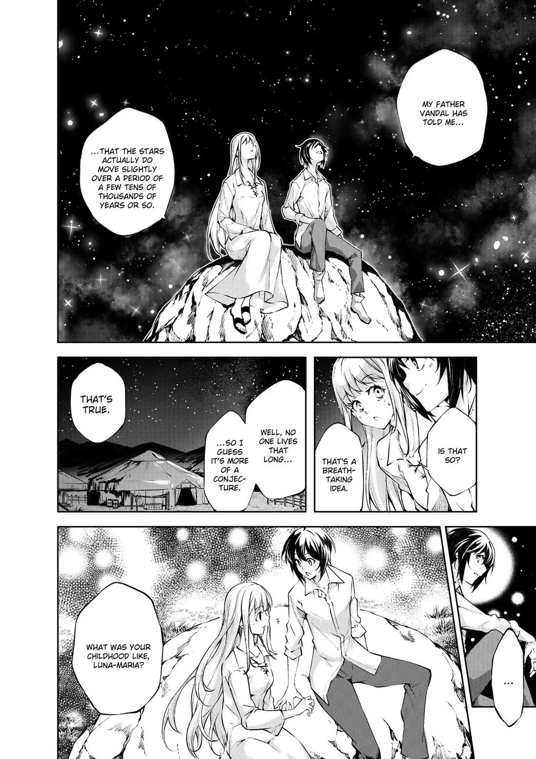 Kamigami ni Sodaterare Shimo no, Saikyou to Naru Chapter 35 page 4 - Chapter 35