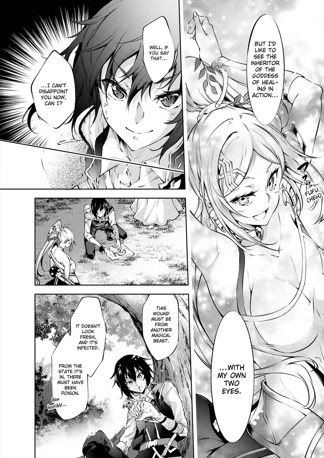 Kamigami ni Sodaterare Shimo no, Saikyou to Naru Chapter 36 page 14 - Chapter 36