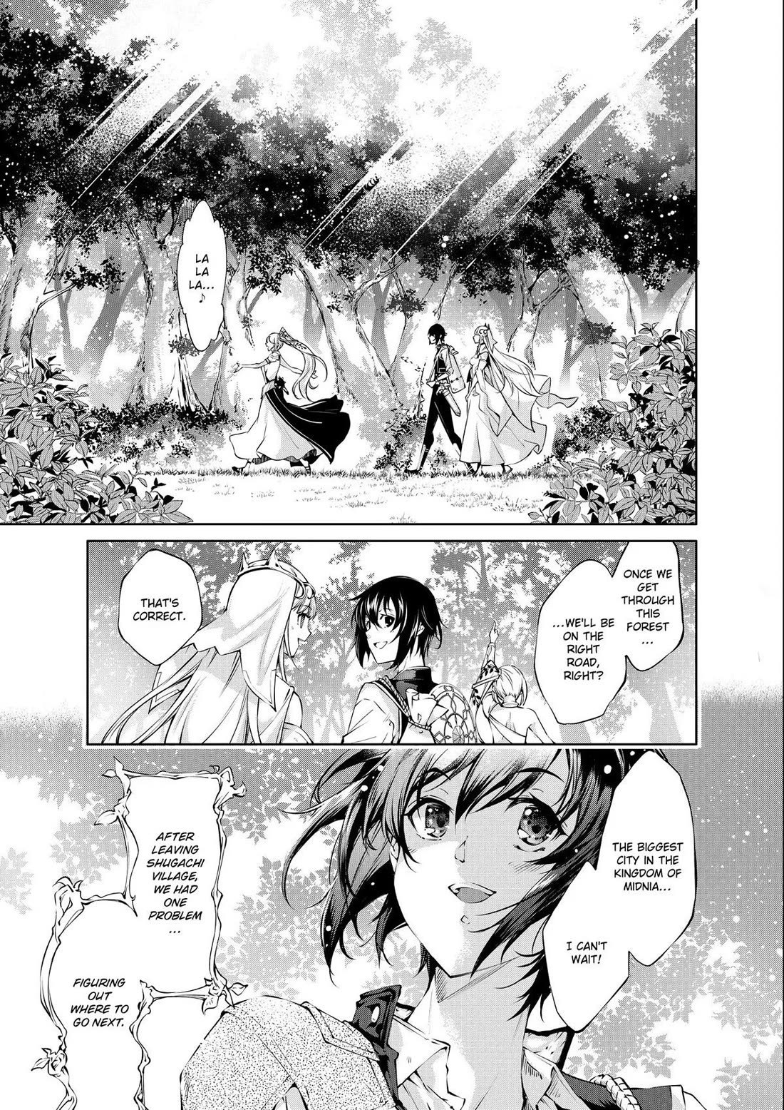 Kamigami ni Sodaterare Shimo no, Saikyou to Naru Chapter 36 page 3 - Chapter 36