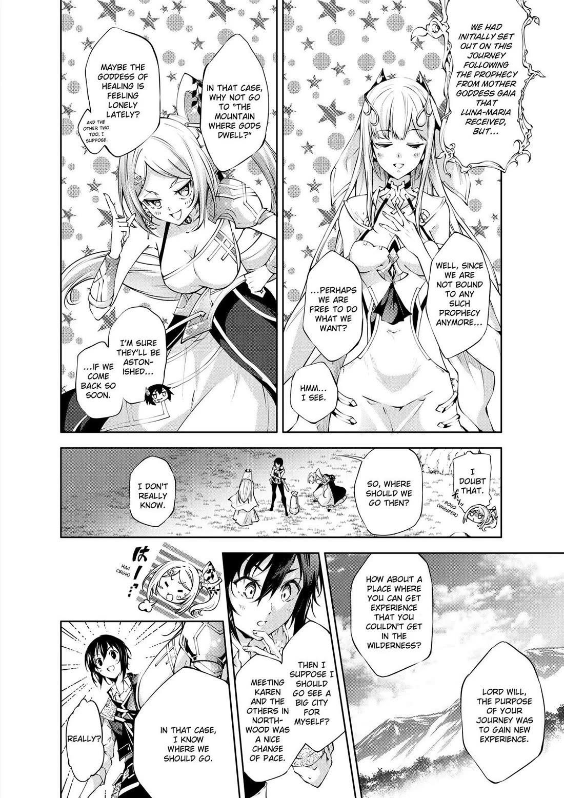 Kamigami ni Sodaterare Shimo no, Saikyou to Naru Chapter 36 page 4 - Chapter 36