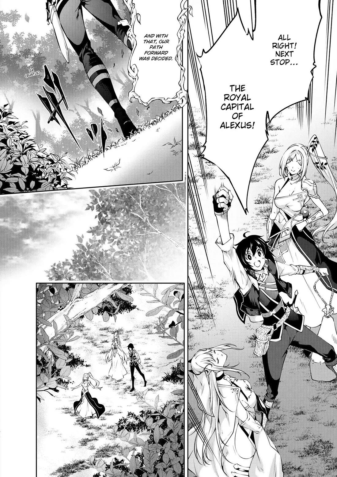 Kamigami ni Sodaterare Shimo no, Saikyou to Naru Chapter 36 page 6 - Chapter 36