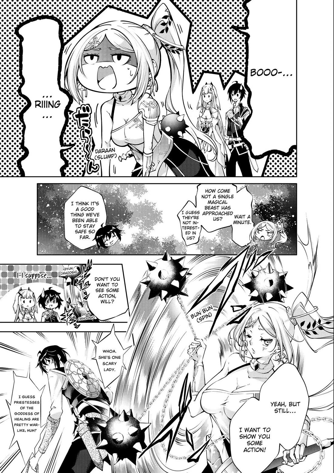 Kamigami ni Sodaterare Shimo no, Saikyou to Naru Chapter 36 page 7 - Chapter 36