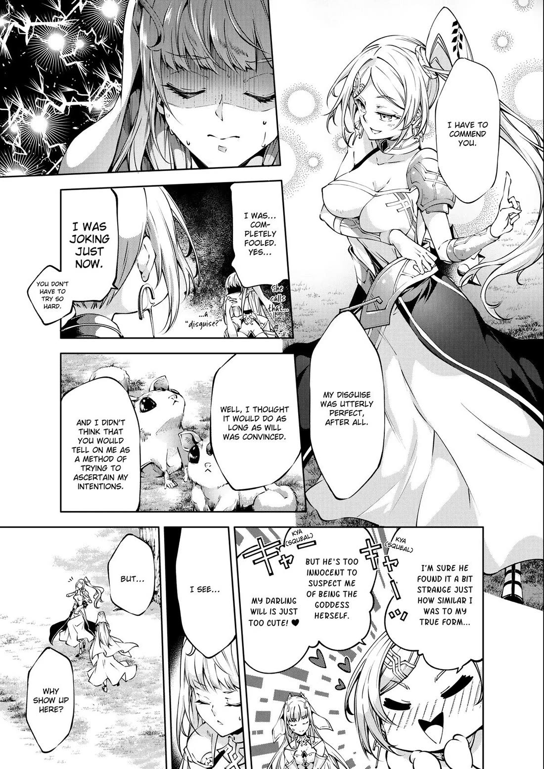 Kamigami ni Sodaterare Shimo no, Saikyou to Naru Chapter 37 page 3 - Chapter 37