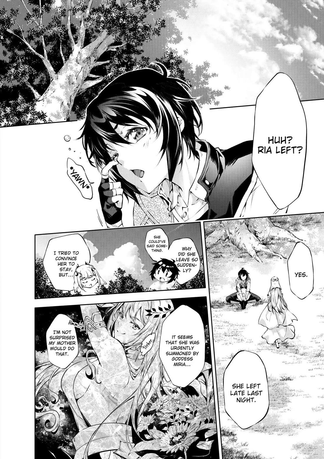 Kamigami ni Sodaterare Shimo no, Saikyou to Naru Chapter 38 page 2 - Chapter 38