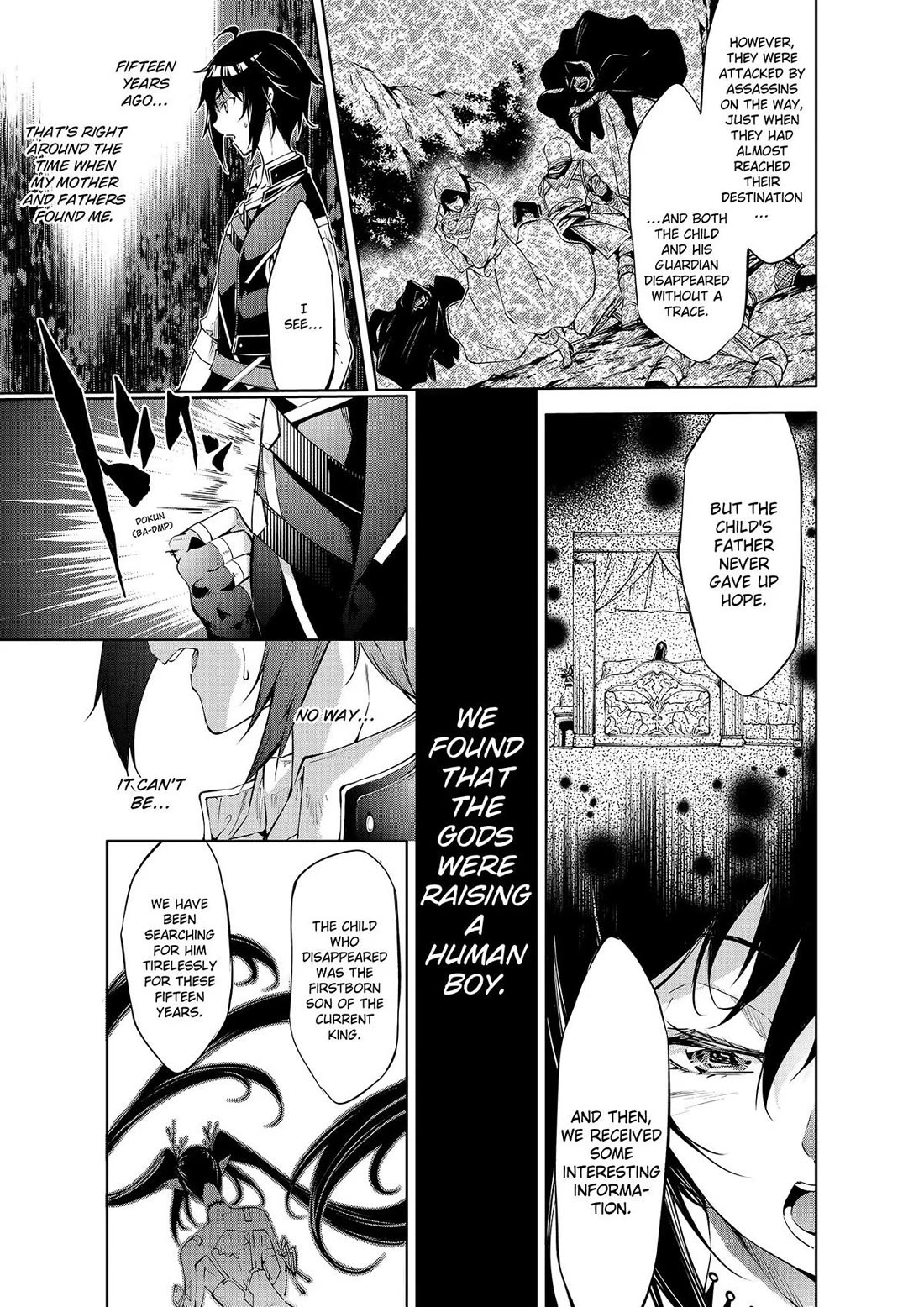 Kamigami ni Sodaterare Shimo no, Saikyou to Naru Chapter 40 page 14 - Chapter 40