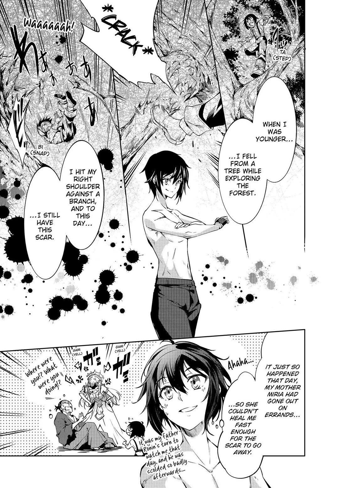 Kamigami ni Sodaterare Shimo no, Saikyou to Naru Chapter 41 page 15 - Chapter 41