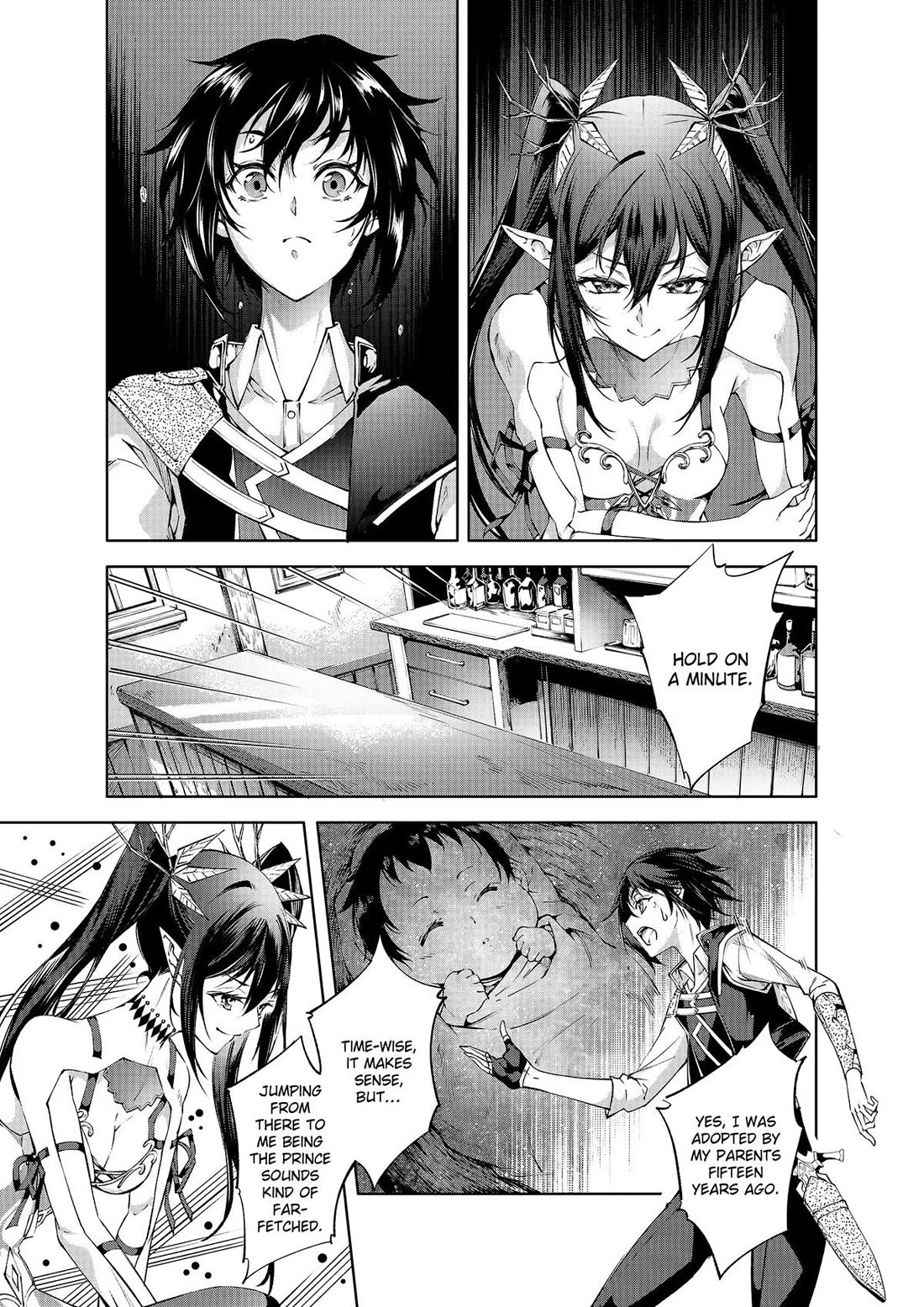Kamigami ni Sodaterare Shimo no, Saikyou to Naru Chapter 41 page 3 - Chapter 41