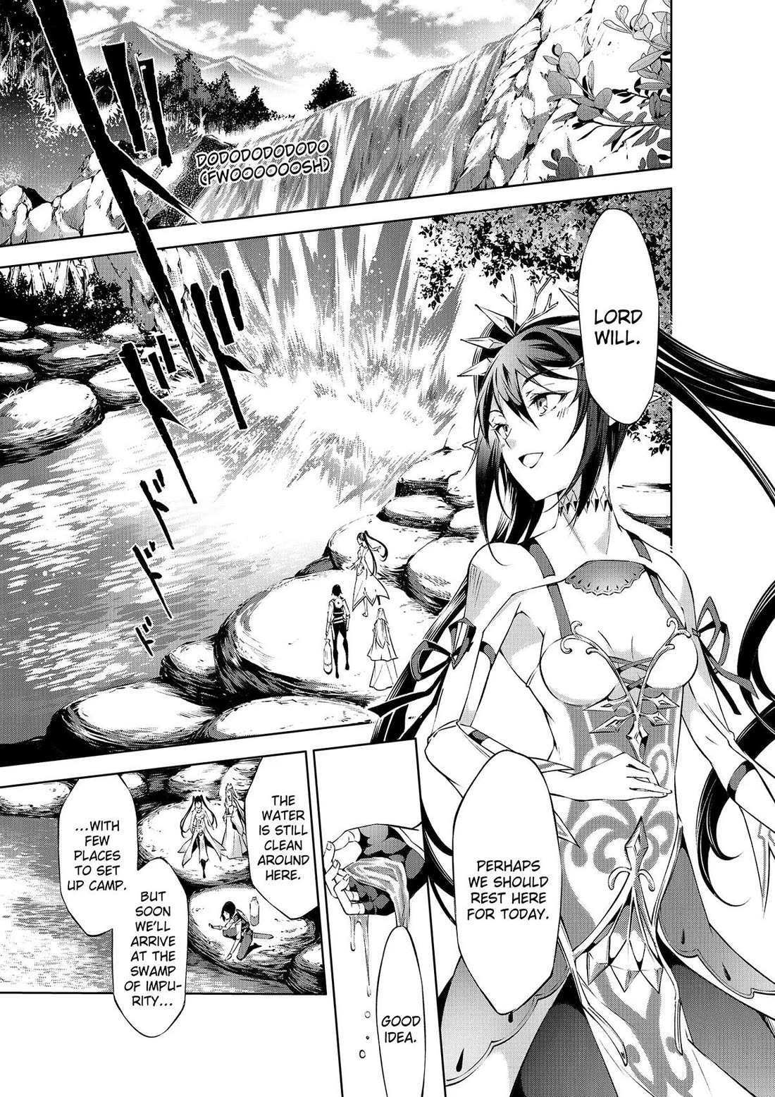 Kamigami ni Sodaterare Shimo no, Saikyou to Naru Chapter 44 page 1 - Chapter 44