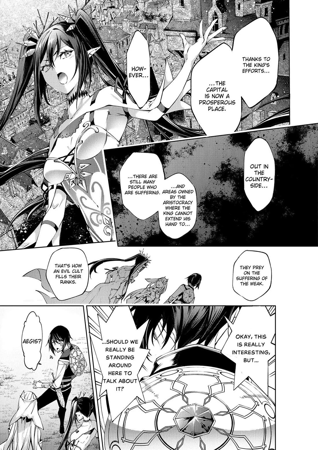 Kamigami ni Sodaterare Shimo no, Saikyou to Naru Chapter 45 page 5 - Chapter 45