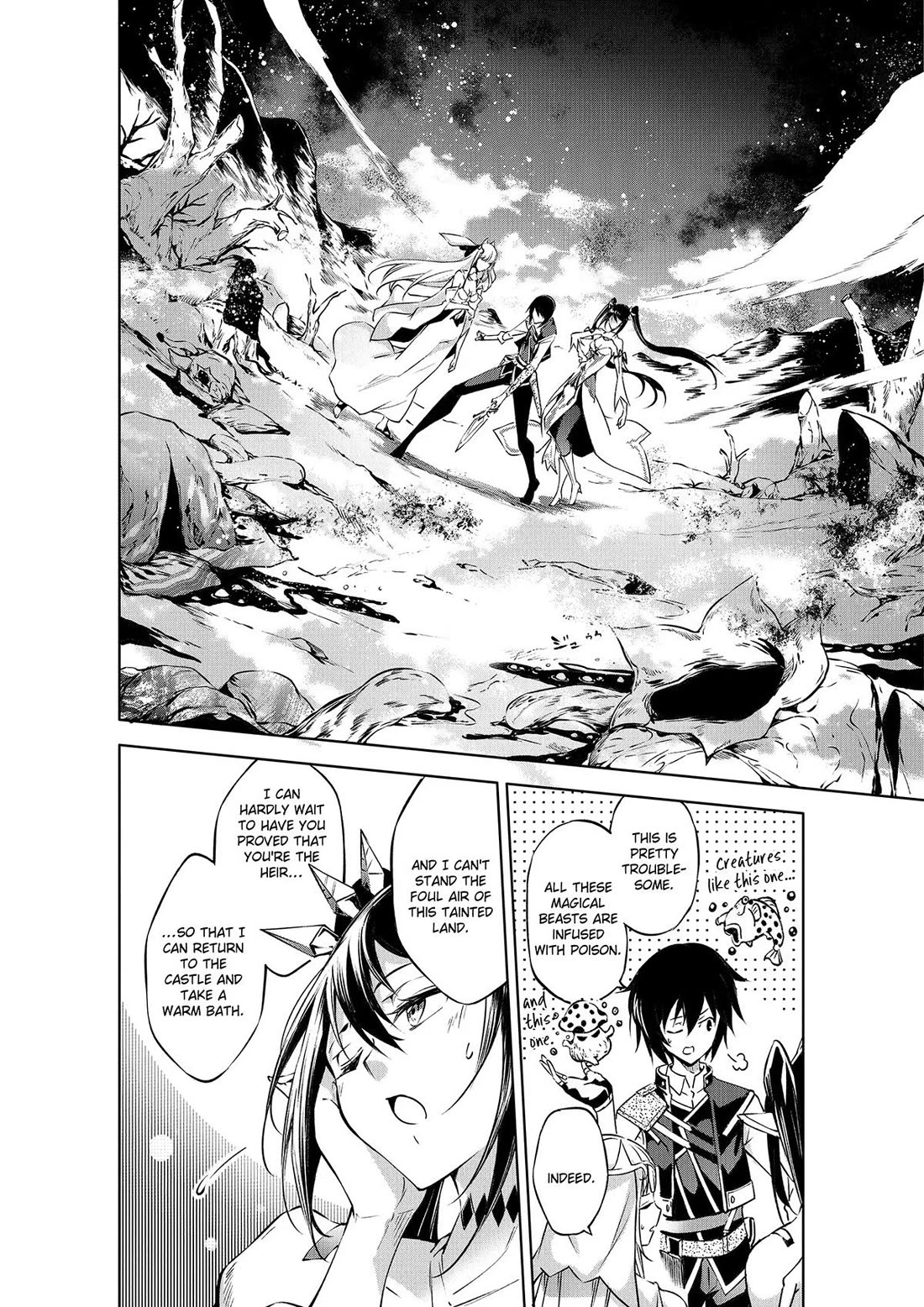 Kamigami ni Sodaterare Shimo no, Saikyou to Naru Chapter 46 page 12 - Chapter 46