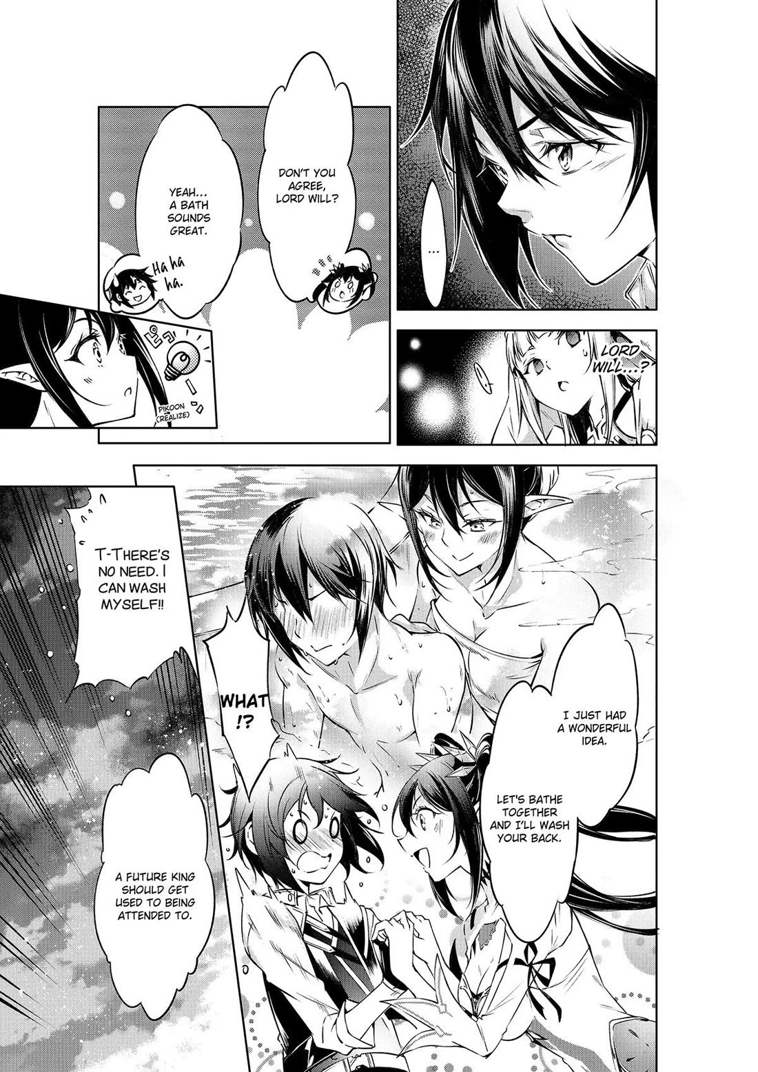 Kamigami ni Sodaterare Shimo no, Saikyou to Naru Chapter 46 page 13 - Chapter 46