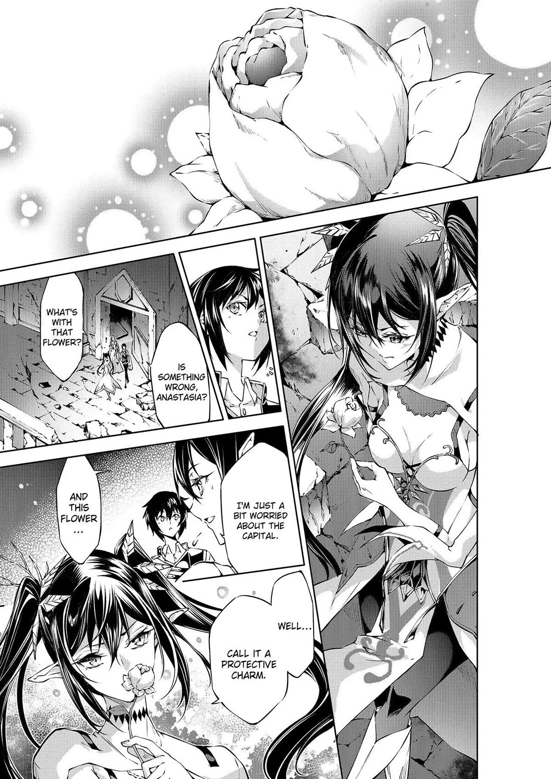 Kamigami ni Sodaterare Shimo no, Saikyou to Naru Chapter 47 page 3 - Chapter 47