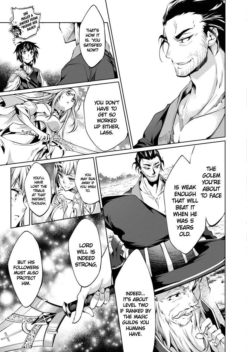 Kamigami ni Sodaterare Shimo no, Saikyou to Naru Chapter 5 page 7 - Chapter 5