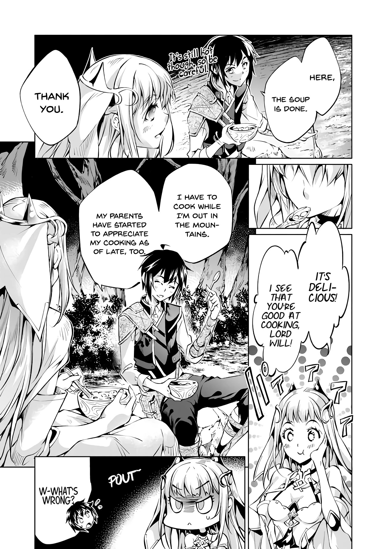 Kamigami ni Sodaterare Shimo no, Saikyou to Naru Chapter 6 page 3 - Chapter 6