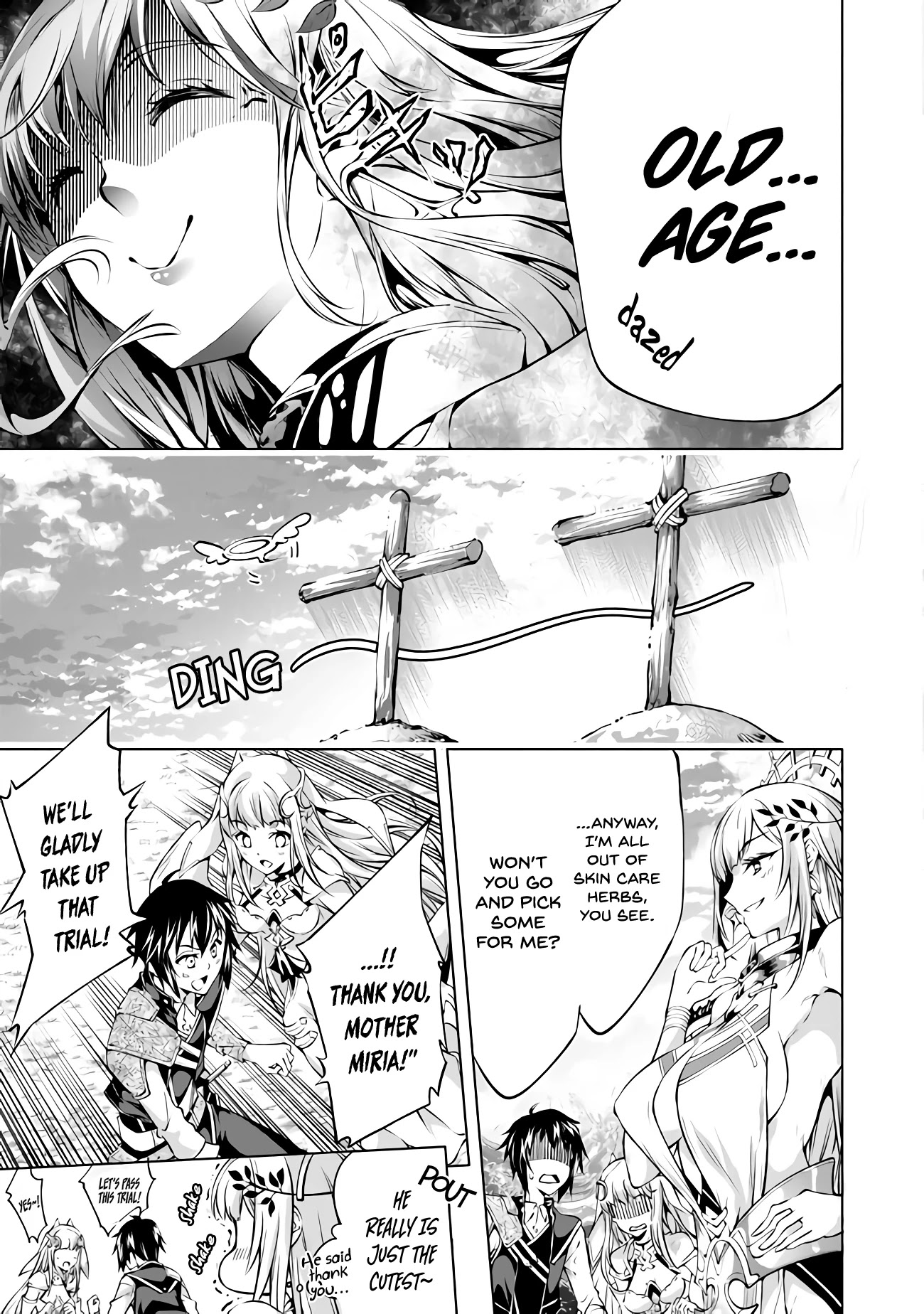 Kamigami ni Sodaterare Shimo no, Saikyou to Naru Chapter 6 page 9 - Chapter 6