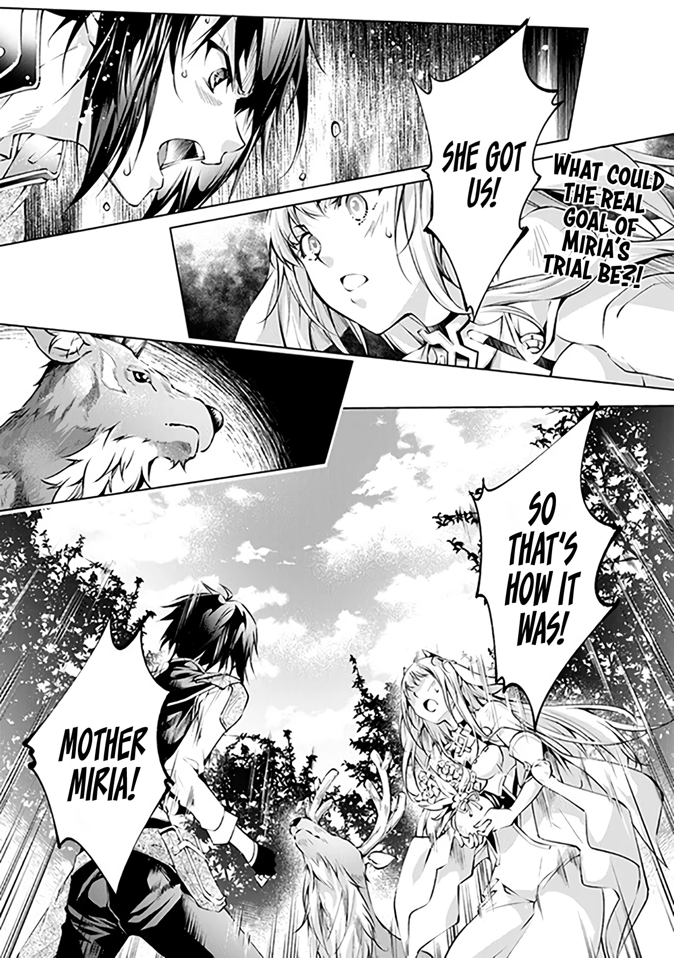 Kamigami ni Sodaterare Shimo no, Saikyou to Naru Chapter 7 page 1 - Chapter 7