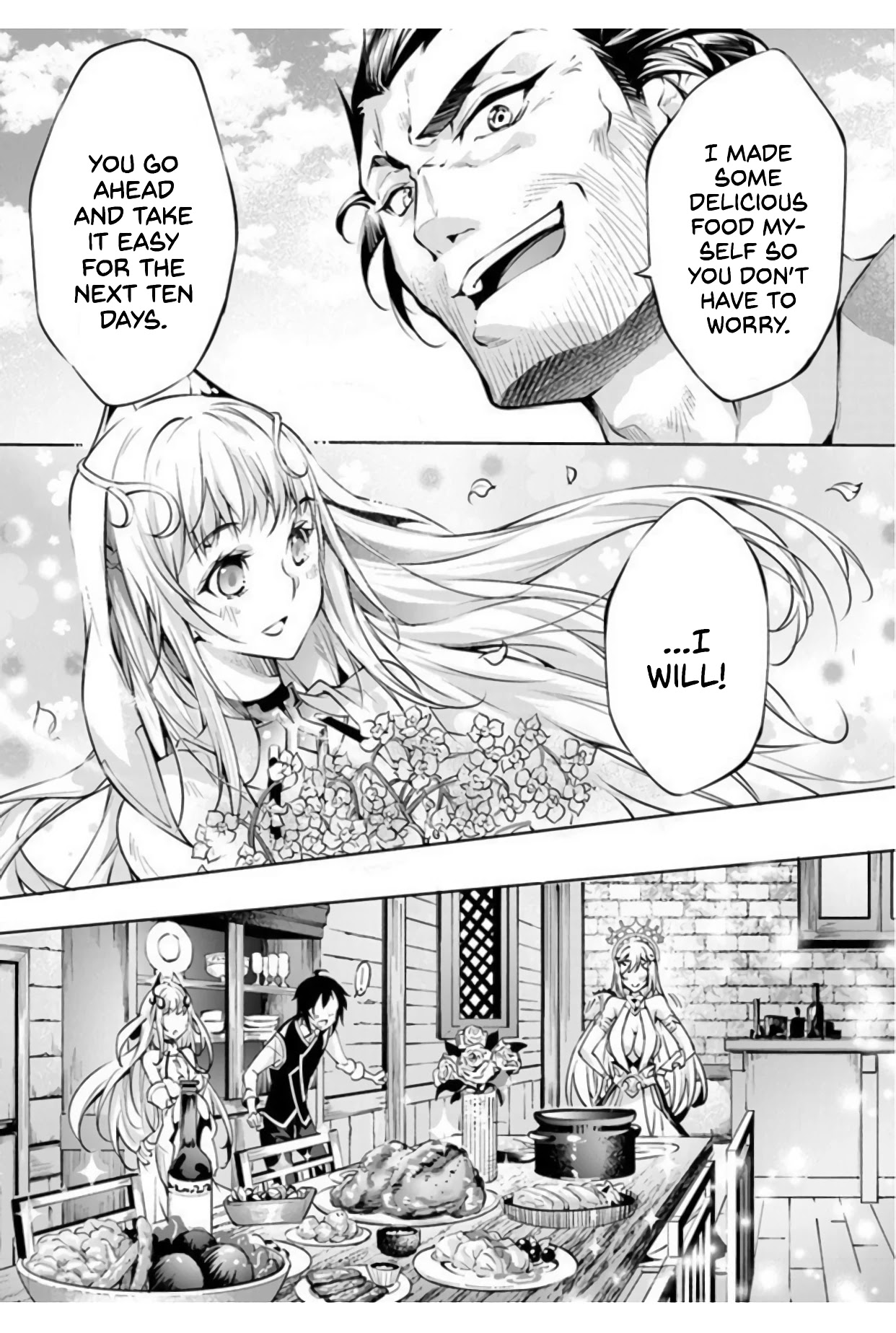 Kamigami ni Sodaterare Shimo no, Saikyou to Naru Chapter 8 page 12 - Chapter 8