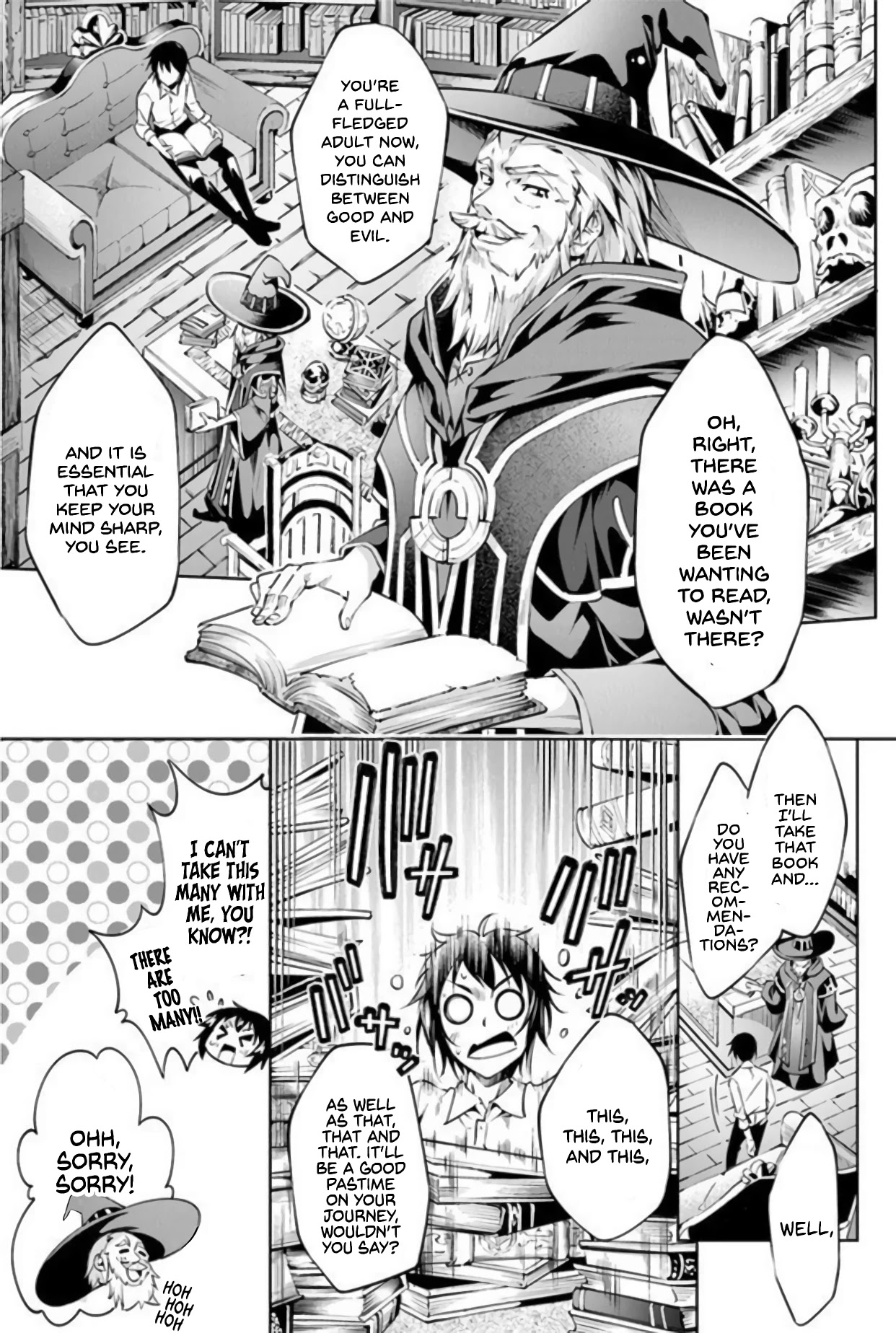 Kamigami ni Sodaterare Shimo no, Saikyou to Naru Chapter 8 page 15 - Chapter 8