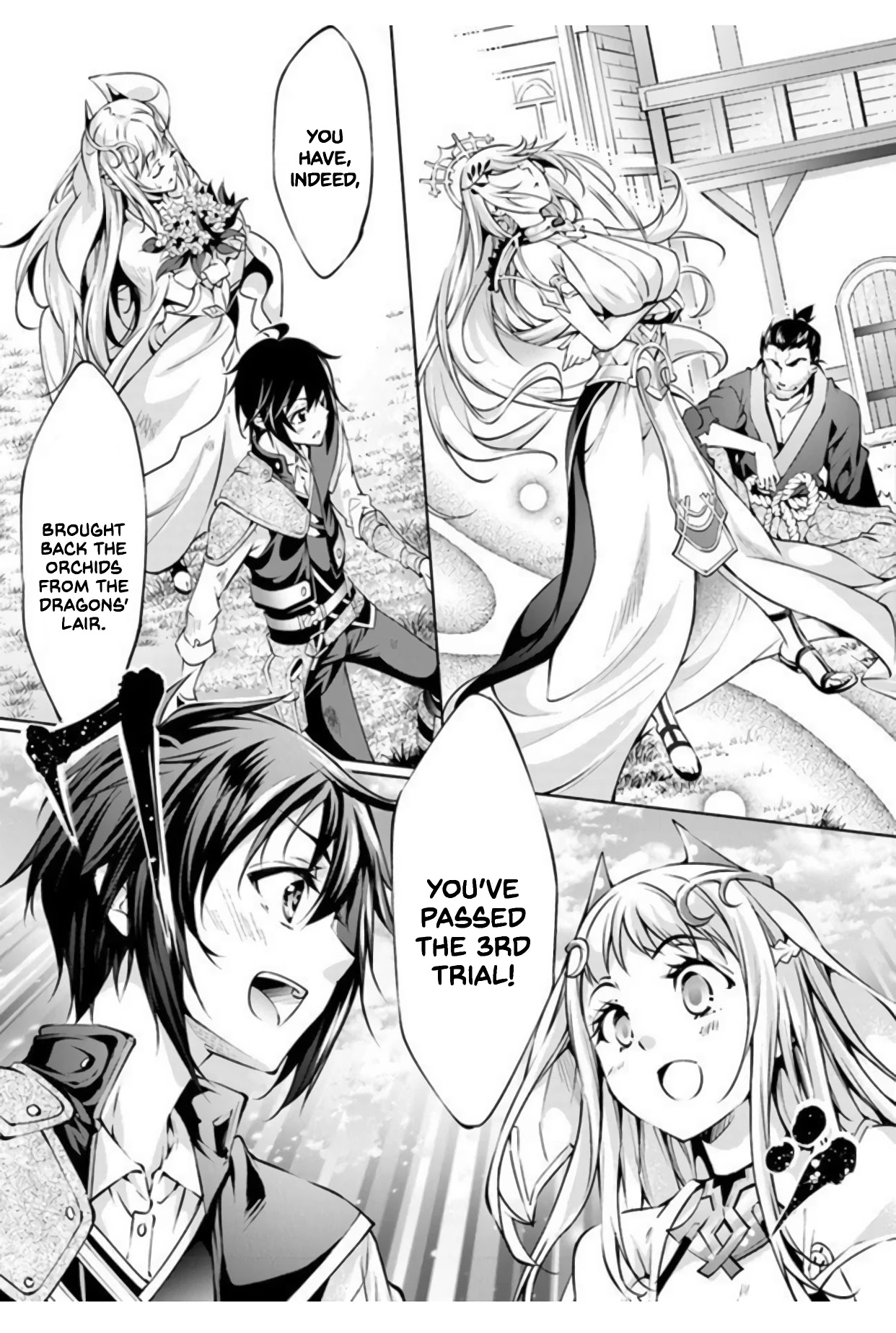 Kamigami ni Sodaterare Shimo no, Saikyou to Naru Chapter 8 page 8 - Chapter 8
