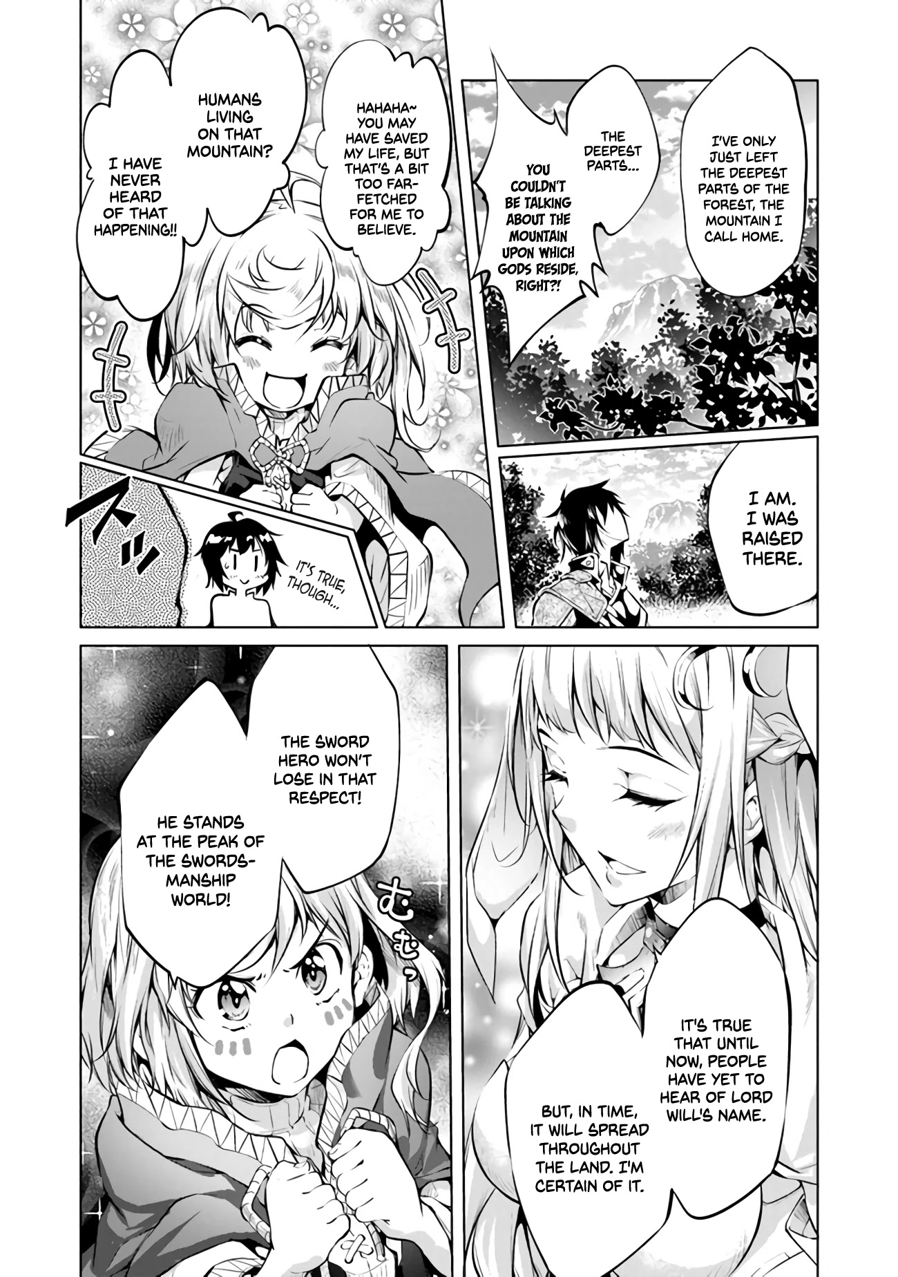 Kamigami ni Sodaterare Shimo no, Saikyou to Naru Chapter 9 page 22 - Chapter 9