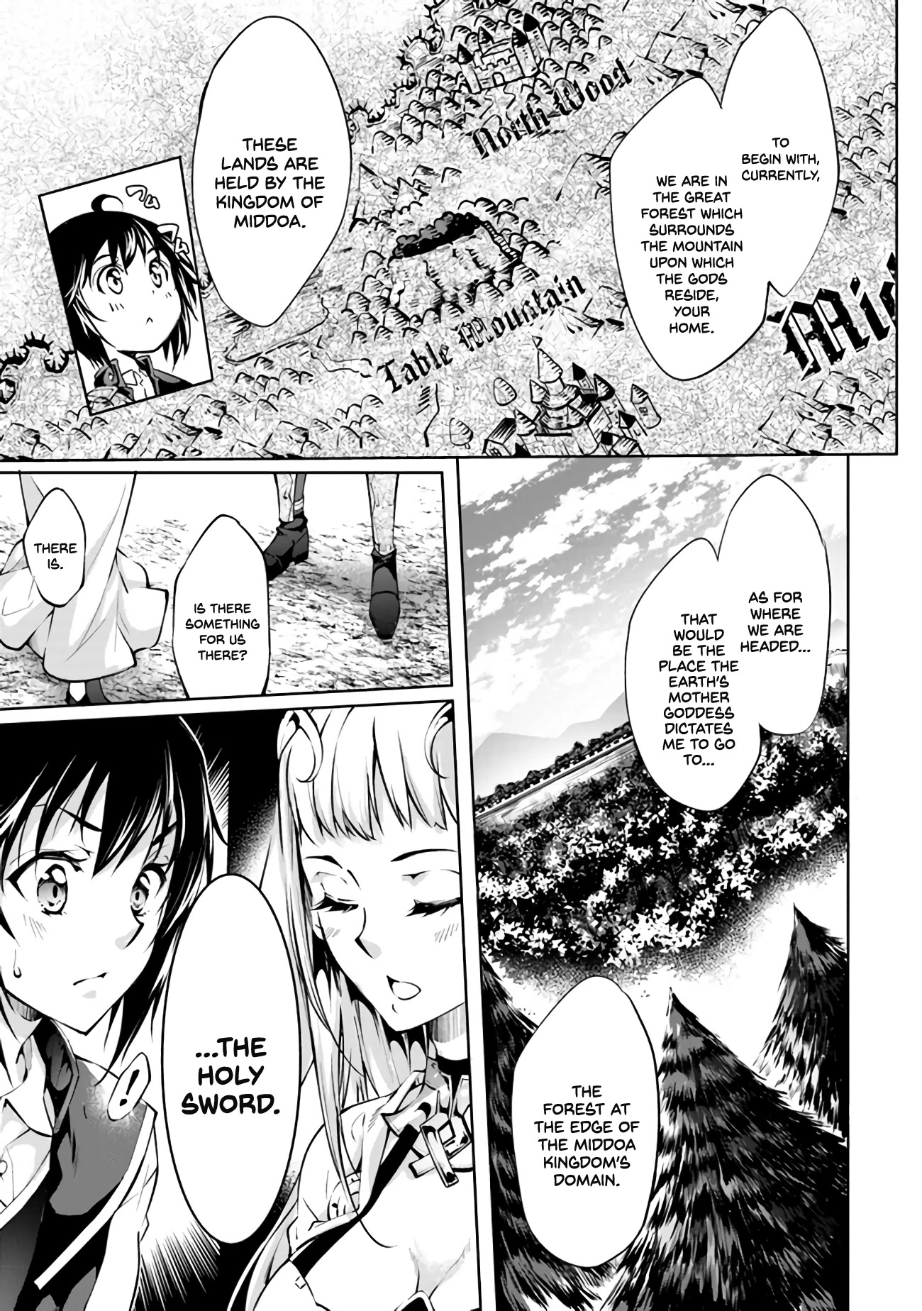 Kamigami ni Sodaterare Shimo no, Saikyou to Naru Chapter 9 page 3 - Chapter 9