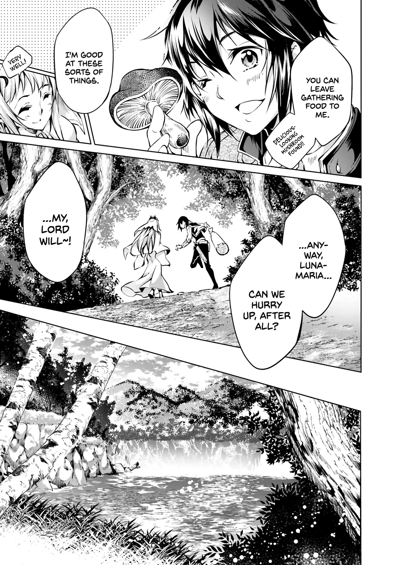 Kamigami ni Sodaterare Shimo no, Saikyou to Naru Chapter 9 page 7 - Chapter 9