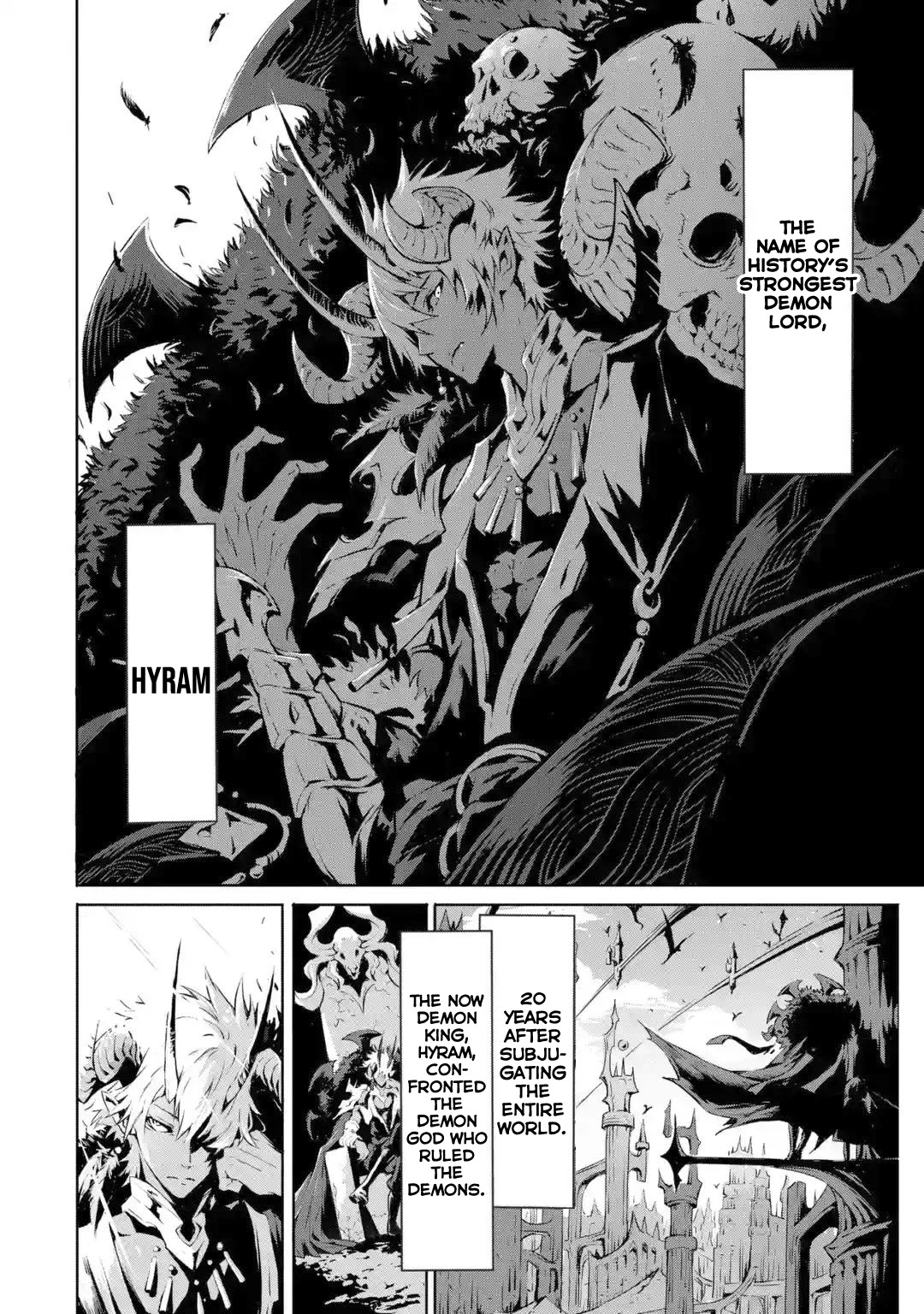 Kamigoroshi no Maou Saijyaku Shuzoku ni Tensei shi Shijyou Saikyou ni naru Chapter 1 page 3 - Chapter 1