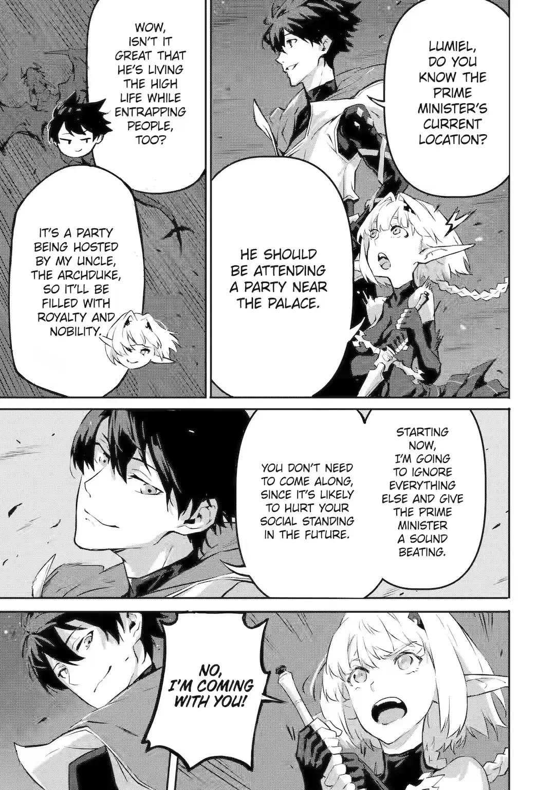 Kamigoroshi no Maou Saijyaku Shuzoku ni Tensei shi Shijyou Saikyou ni naru Chapter 10 page 3 - Chapter 10