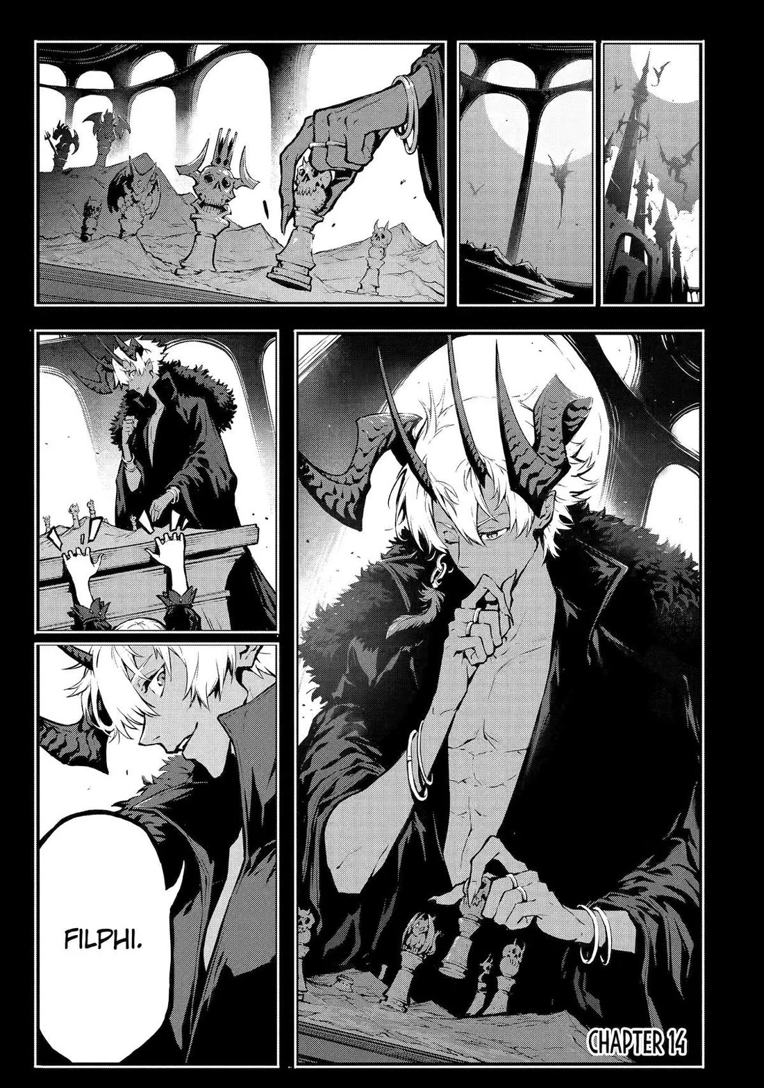 Kamigoroshi no Maou Saijyaku Shuzoku ni Tensei shi Shijyou Saikyou ni naru Chapter 14 page 1 - Chapter 14