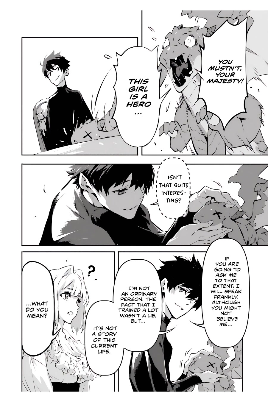 Kamigoroshi no Maou Saijyaku Shuzoku ni Tensei shi Shijyou Saikyou ni naru Chapter 4 page 34 - Chapter 4