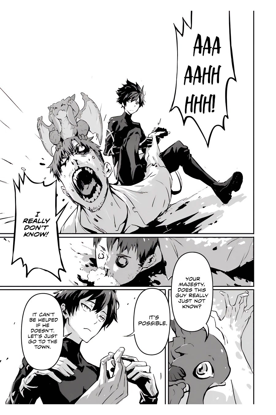 Kamigoroshi no Maou Saijyaku Shuzoku ni Tensei shi Shijyou Saikyou ni naru Chapter 4 page 4 - Chapter 4