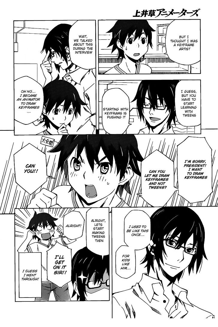 Kamiigusa Animators Chapter 1 page 12 - Chapter 1