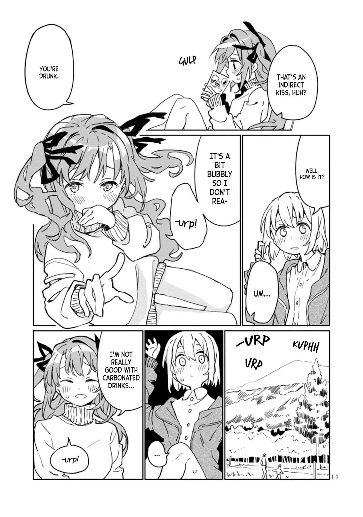 Kamiina Botan, Yoeru Sugata wa Yuri no Hana. Chapter 1 page 11 - Chapter 1: #1