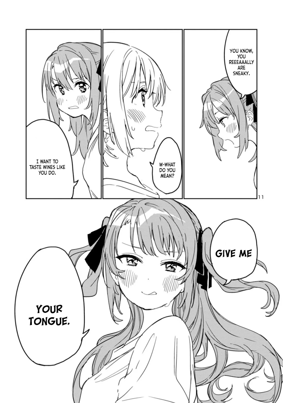 Kamiina Botan, Yoeru Sugata wa Yuri no Hana. Chapter 2 page 11 - Chapter 2: #2
